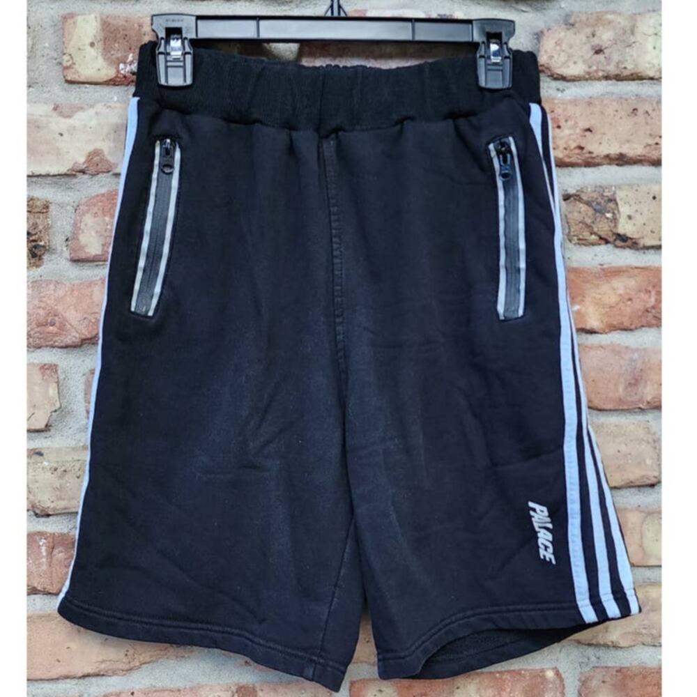 PALACE Skateboards Track Side Stripe Black Shorts